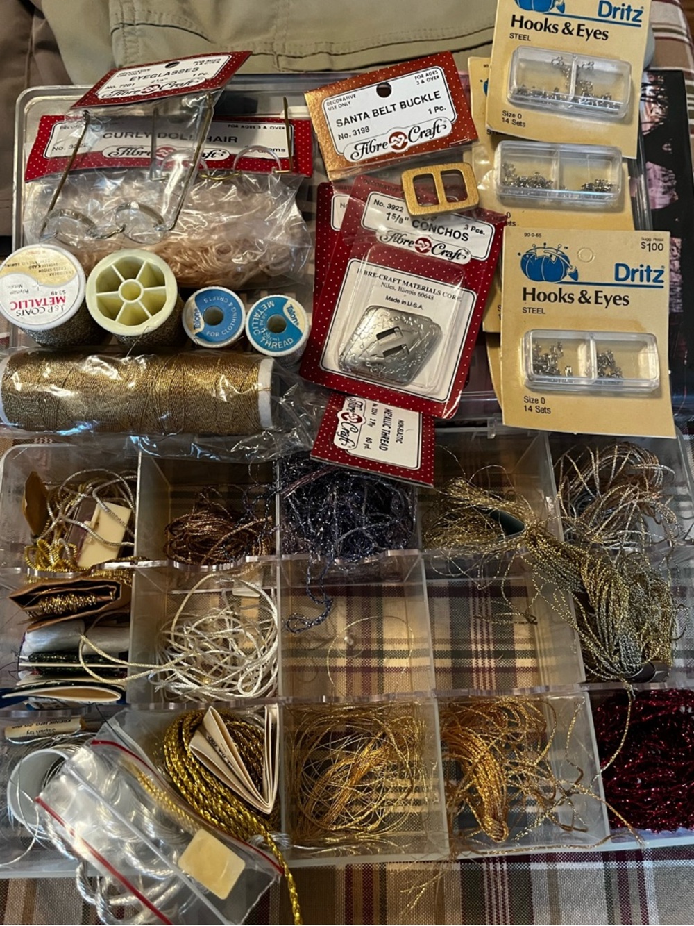 Needlework Fibers/ Craft items